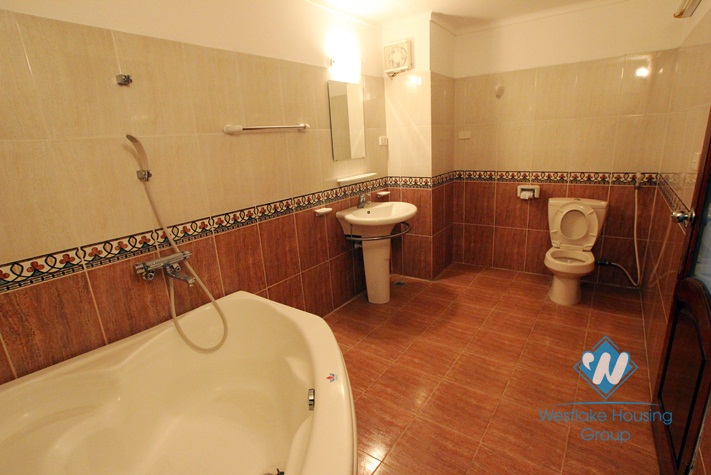 Beautiful house with quiet location for rent in Ba Dinh District, Hanoi